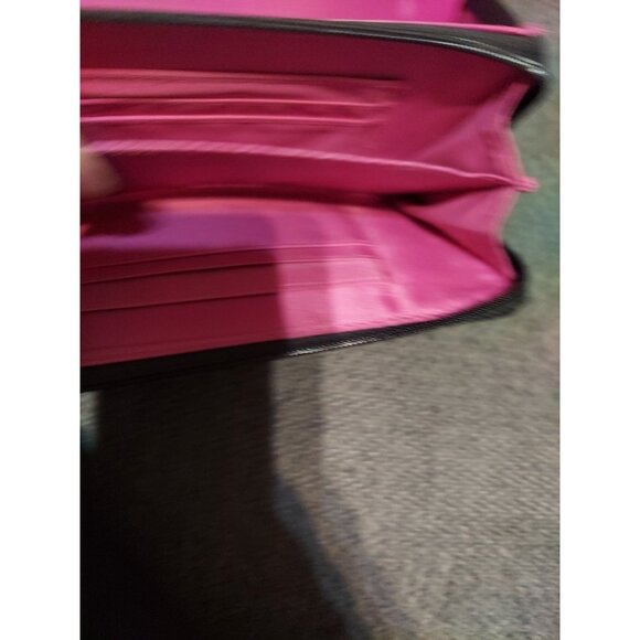 Nicole By Nicole Miller Paisley Wallet Zipper Pockets Credit Cards Accessory - Picture 7 of 9